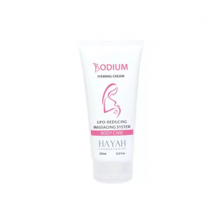 HAYAH LABORATORIES BODIUM FIRMING CREAM LIPO-REDUCING MASSAGING SYSTEM 200 ML